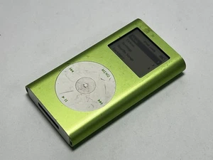 Apple iPod Mini A1051 2nd Gen 4GB MP3 Media Player Green - TESTED - Picture 1 of 2