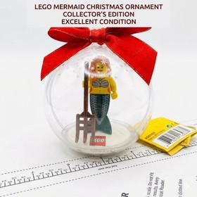 LEGO Winter Holiday Bauble Ornament - Mermaid with Pitchfork BRAND NEW WITH TAG