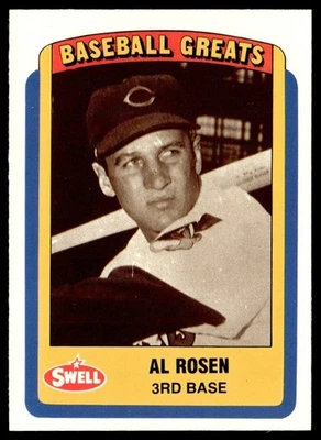 1990 Swell Baseball Greats Al Rosen Cleveland Indians #39 - Image 1 of 2