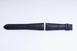 Patek Philippe 21mm Black Leather Strap FCD26321 - Picture 1 of 3