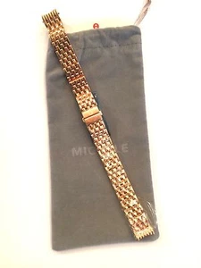 RELOJ MICHELE SEREIN PETITE (SOLO) ROSA 12MM PULSERA EXTREMOS CURVOS - Imagen 1 de 2