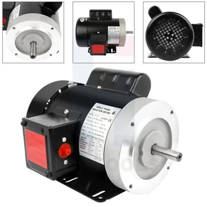 1/2HP General Purpose Motor Electric Motor 56C 1750RPM Single Phase TEFC 60HZ - Picture 1 of 12