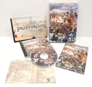 Praetorians PC Game CD-ROM Complete in Box - CIB Character Poster Reference Card