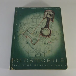Manuale Di Officina Oldsmobile 76 / 88 / 98 Serie Del 1949 - Foto 1 di 10