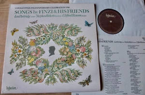 HYPERION A66015 SONGS BY FINZI AND HIS FRIENDS LP PARTRIDGE (1981) NM GERMANY - Picture 1 of 3