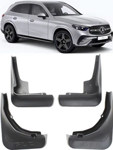 Genuine Set Splash Guards Mud Flaps FOR 2015-2019 Mercedes Benz GLC With Pedal - Picture 1 of 8