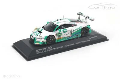 Audi R8 Lms Gt Masters 2016 Haase / Ortelli MINICHAMPS 1:43 437161198 - Immagine 1 di 4