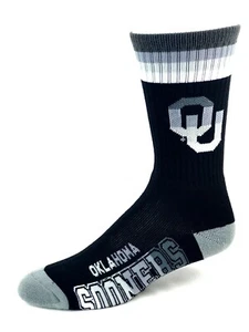 Oklahoma Sooners Platinum Deuce Crew-Socken für Herren - Bild 1 von 2
