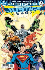 Justice League Rebirth # 1 B Cover Variant DC Comics Universe 1st Print NEW 2016 - Picture 1 of 1