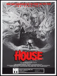 HOUSE - Original 1985 early Trade AD / ADVERT _ William Katt _ Sean Cunningham - Picture 1 of 1