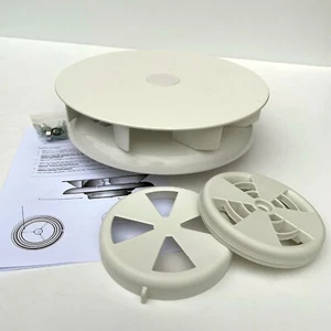 G&C Turbo 3 white wind rotary roof air vent ventilator motorhome van bus coach - Picture 1 of 13