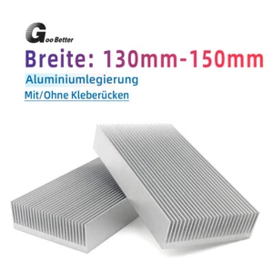 Breite 130-150mm Aluminium Kühlkörper Kühler Flosse für CPU LED Leistung Router - Bild 1 von 42