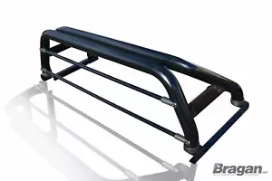 Barra antivuelco deportiva + LED + luz de freno LED x1 para adaptarse a Ford Ranger 2012-2016 - negra - Imagen 1 de 5