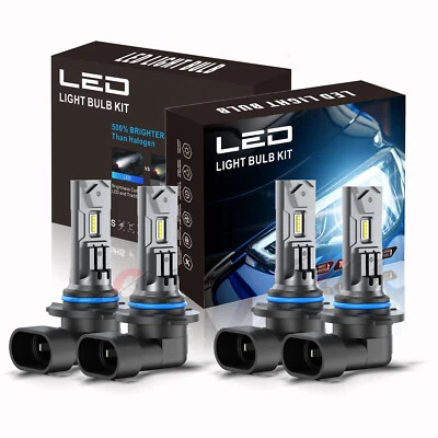 For Chevrolet Express 1500 2500 3500 1996-2022 LED Headlight Hi-Low Beam 4x Foto 1 de 4