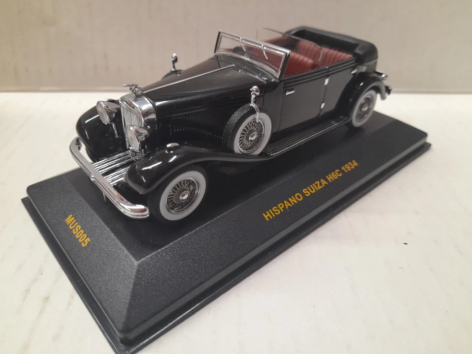 Ixo MUS005 Hispano Suiza H6C 1934 1/43 - Immagine 1 di 3