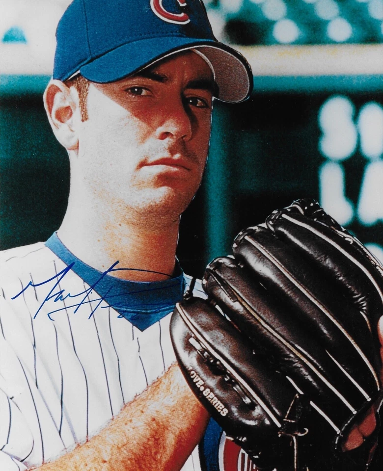 MARK PRIOR 'CHICAGO CUBS' ALL-STAR PITCHER SIGNED 8X10 PICTURE *COA 1 - Image 1 of 1