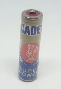Vintage Cadet Super Power AA Flashlight Transistor Radio Battery - Picture 1 of 6