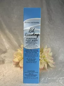 Bumble Bb. Sunday Purifying Clay Wash Deep Clean Lactic 5 oz 150 ml nuovo con scatola spedizione gratuita - Foto 1 di 1