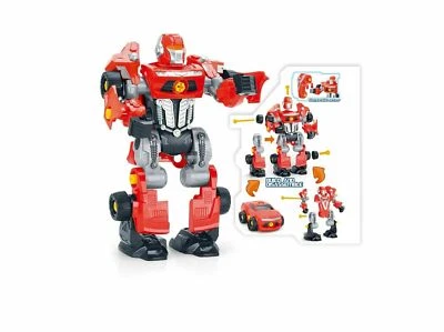 3-In-1 Take-A-Part Robot Toy Playset (Red) - Image 1 of 4