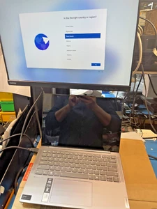 For Parts - Lenovo Slim 7 14IMH9 Ultra 7 155H 16GB 512GB SSD W11 Pro, Broken LCD - Picture 1 of 8