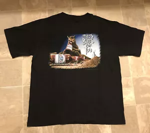 RARA Camiseta Vintage 1995 Budweiser Cerveza THIS BUDS PARA TI Oscillo Avena Salvaje XL - Imagen 1 de 5
