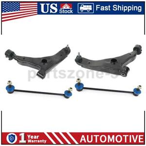 4x Front Lower Control Arm with Ball Joint Sway Bar Link Kit Fits Volvo V40 1.9L