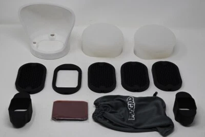 MagMod Professional Flash Kit-MagSphere-MagGrid-MagBounce-MagGrip-Color Gels - Image 1 of 4
