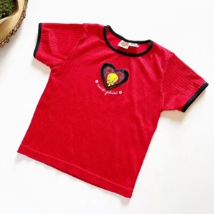 • Vintage Looney Tunes Tweety Bird Top • Girls 10/12 - Picture 1 of 5