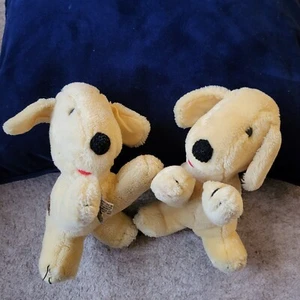 Two Vintage 1983 Spot The Dog Plush Soft Toys - Picture 1 of 9