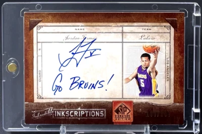 Jordan Farmar 2006-07 SP Signature RC Inkredible Inkscriptions /100 Lakers UCLA - Image 1 of 2