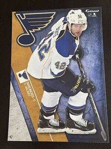 DAVID BACKES St. Louis Blues w/ Logo 2015 NHL Fathead Mini #42 - NEW - Picture 1 of 3