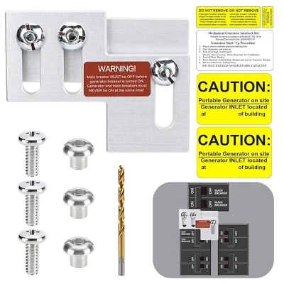 Generator Interlock Kit For Thomas&Betts, Challenger, Westinghouse 150 or 200AMP - Image 1 of 4