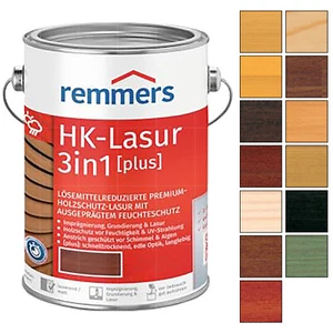 REMMERS HK-Lasur 3in1 Plus 5 LTR Holzschutzlasur Holzlasur FARBWAHL - Bild 1 von 15