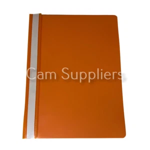 Orange Project Presentation Files Report Folders A4 Strong Clear Front Cover - Picture 1 of 1