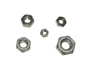 Mutter M12 M16 oder M20 LINKSGEWINDE & FEINGEWINDE Edelstahl A2 DIN934 - Bild 1 von 4