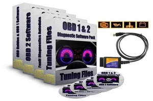 ELM327 Interface USB Cable OBD2 + 5 BONUS Diagnostic Software Vauxhall Opel - Picture 1 of 1
