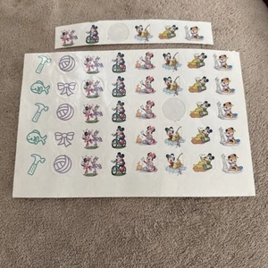 STICKER SHEET:  Disney Mickey Mouse Minnie - Picture 1 of 5