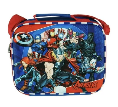 Fiambrera aislada 3D Marvel Avengers con correas ajustables Foto 1 de 3