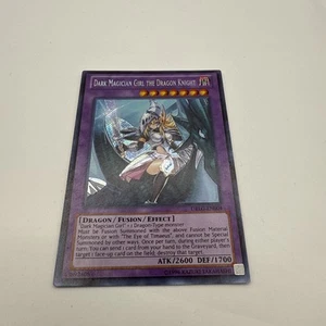 Yugioh Dark Magician Girl the Dragon Knight DRLG-EN004 Unlimited MP Secret Rare - Picture 1 of 6