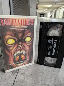 VHS Amityville 3 D Richard Fleischer Meg Ryan , Delta Vidéo - Picture 1 of 1