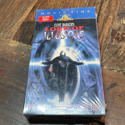 Clive Barker Lord of Illusions Movie Time Horror Cult Watermarks VHS 1998 New - Image 1 of 4