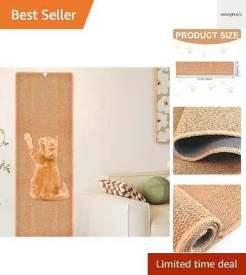 Alfombra de escalada de pared extra grande engrosada para gatos 70,9"x 15,7" con 10 piezas fija... Foto 1 de 4