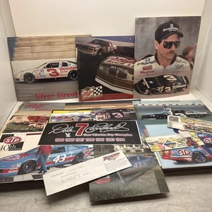 90s Nascar Bumper Sticker Decal Dale Earnhardt 4x10 Photo Lot Petty Stubs 14pc - Picture 1 of 10