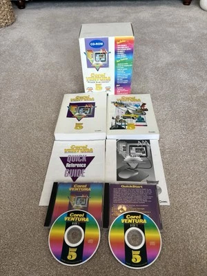 Corel Ventura 5 Power Publishing Software & Photo Paint 5 CD-ROM Windows 3.1 - Image 1 of 4