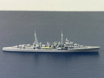 Delphin Delhi 1919 Великобритания легкий крейсер 1/1250 металлический ватерлиния корабль 89 - Изображение 1 из 4