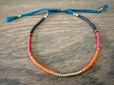 Shashi Multi Colored Beaded Adjustable Bracelet - Image 1 of 4