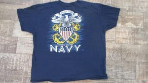 CAMISETA 2XL NAVY EE. UU. EL MAR ES NUESTRO GILDAN - Imagen 1 de 3