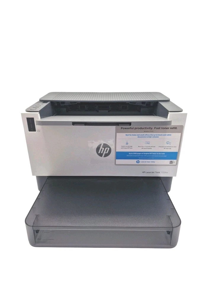 HP Laserjet Tank 1504w Laserdrucker schwarz-weiss nachfüllbar WLAN B-WARE  - Bild 1 von 4