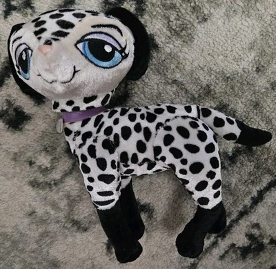 Peluche Bratz Petz Dogz Dierdre Posable 7" Blanco y Negro  Foto 1 de 4