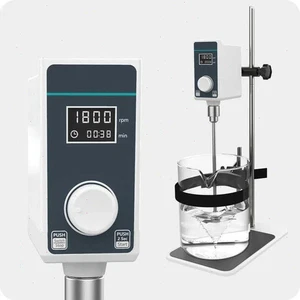 Electric Overhead Stirrer Digital Overhead Stirrers with 16000mPas 50-1200rpm - Picture 1 of 19